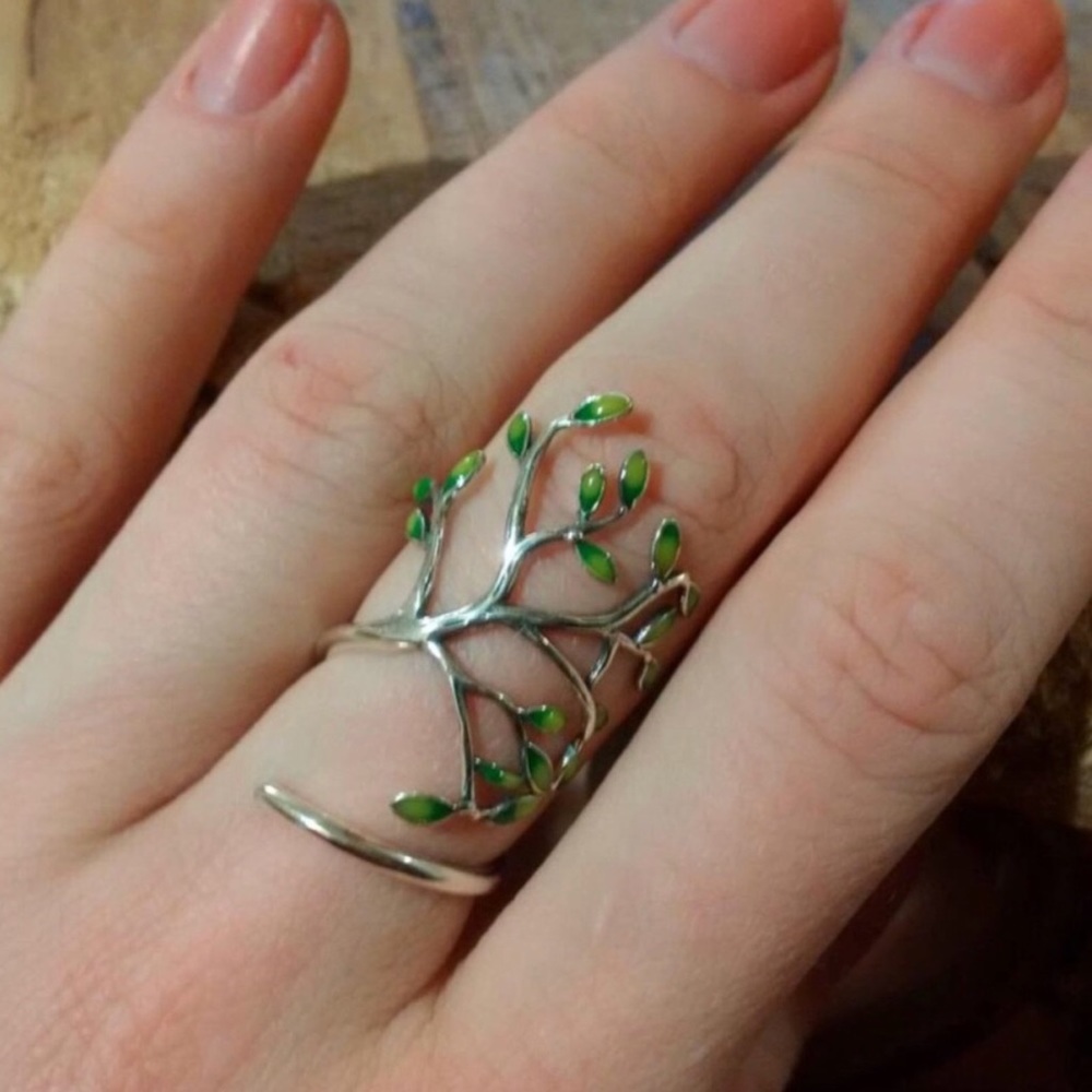 ✨925 Sterling Silver Tree Of Life Ring✨